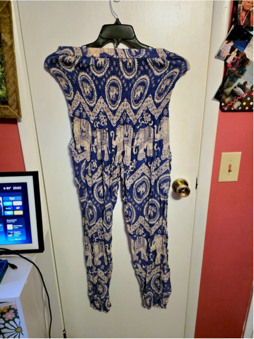 Elephant Pants Boho Harem Joggers Size XL Festival Indie
